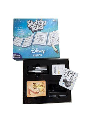 Sketchy Tales Board Game - Disney Edition-Complete-By Potato-GUC